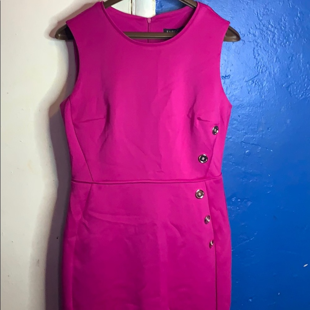 Pink midi dress by EnFocus Studio